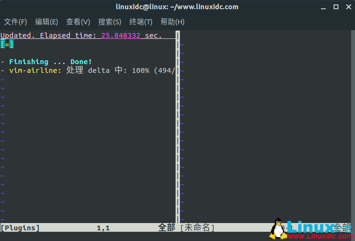 在Linux下安装使用简约的Vim插件管理器 vim-plug