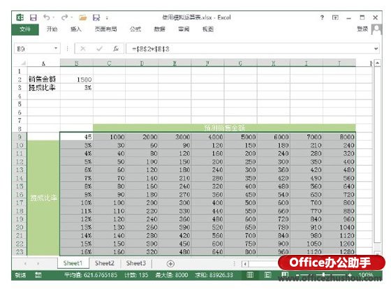 excel模拟运算表的使用步骤 Excel工作表中使用模拟运算表的方法