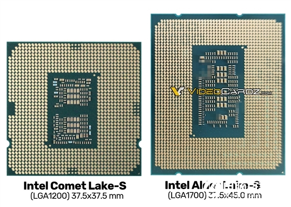 首次10nm！Intel 12代桌面酷睿真身首曝：LGA1700新接口坐实