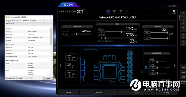 恐怖的500W EVGA RTX 3090解锁限制：电源别低于850W