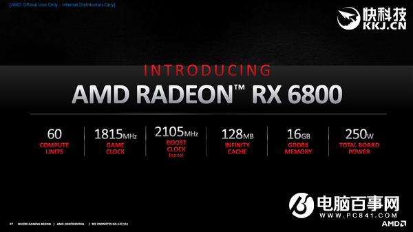 AMD RX 6800/6900正式发布：竟然掀翻RTX 3090还便宜4000！