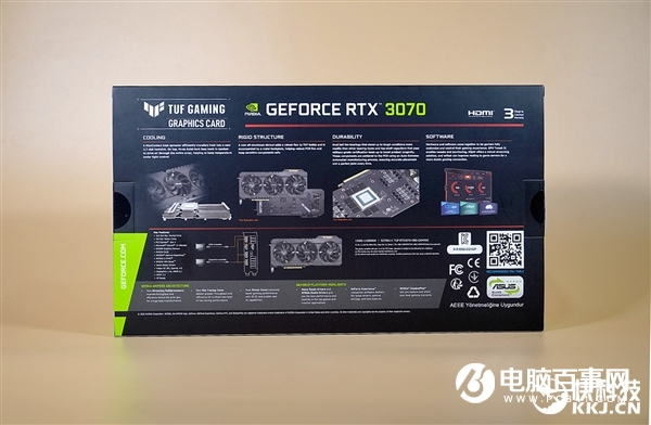 军工用料硬派风 华硕TUF RTX 3070 GAMING图赏