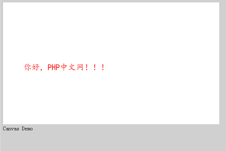 如何使用HTML5 canvas绘制文字