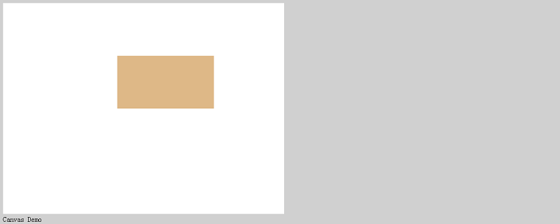如何使用HTML5 canvas绘制一个矩形