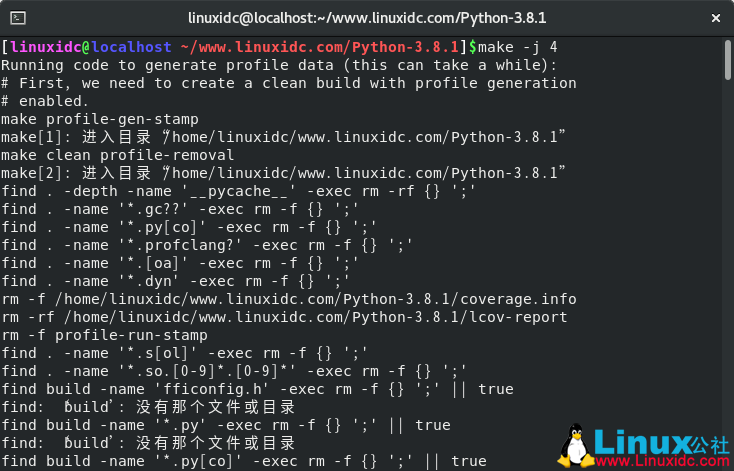 如何在CentOS 8上编译安装Python 3.8.1