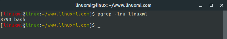 理解Linux中的pgrep命令