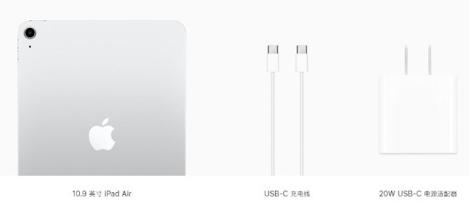 不止国内，苹果开始为 iPad Pro 配备全新 20W USB-C 充电器