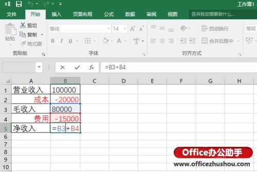 excel财务数据分析 使用Excel 2016新增瀑布型图表分析财务数据