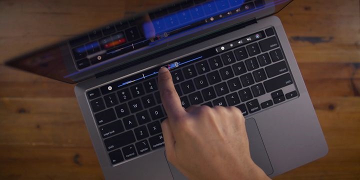 苹果为新款 MacBook 申请 Touch Bar 专利：支持 Force Touch 压力触控