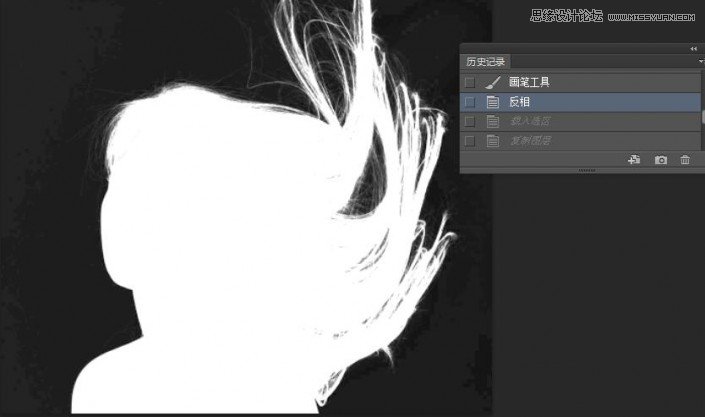 简单使用PS通道抠出人像头发丝