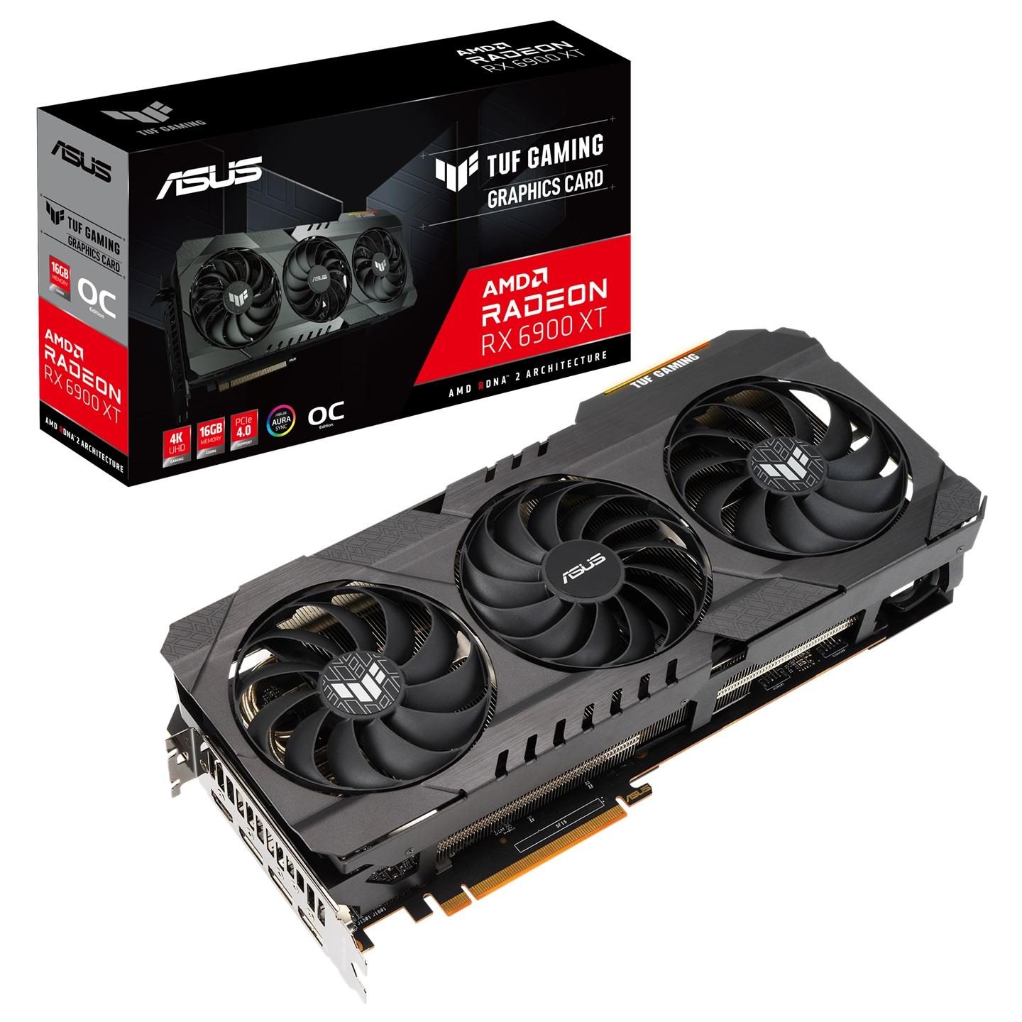 华硕推出首款非公版 Radeon RX 6900 XT 显卡，2.9 槽三风扇