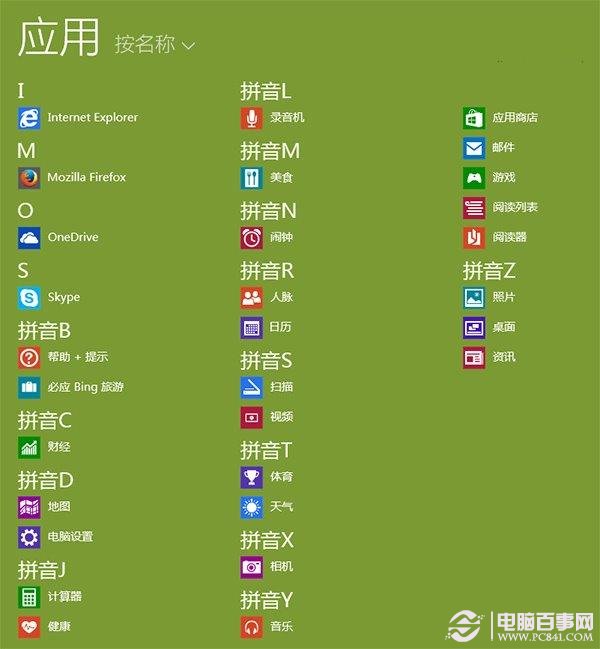 Win8.1 Update“应用”视图如何显示更多磁贴？Win8.1 Update“应