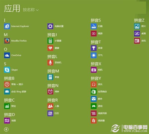 Win8.1 Update“应用”视图如何显示更多磁贴？Win8.1 Update“应