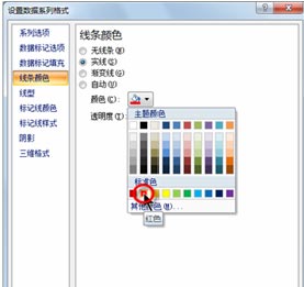 excel绘制折线图 Excel中绘制个性化镂空折线图的方法