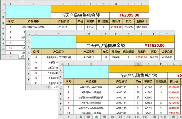 excel汇总Excel多工作表快速汇总，简单才是硬道理