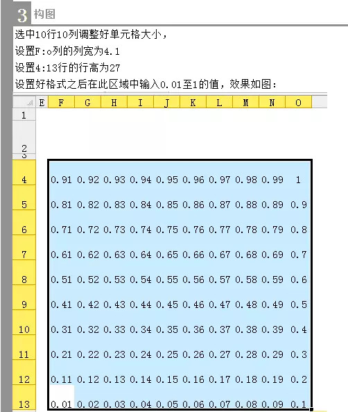 excel条件格式堆积图利用Excel条件格式做图表——占比堆积图