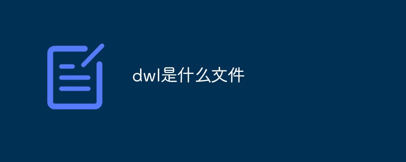 dwl是什么文件