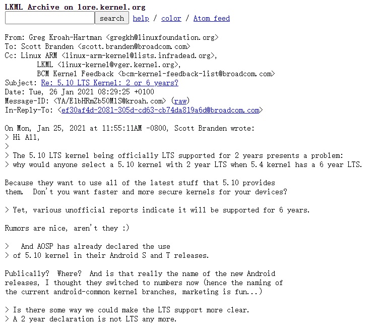 因资源投入不足，Linux 5.10 LTS 或将只支持至 2022 年