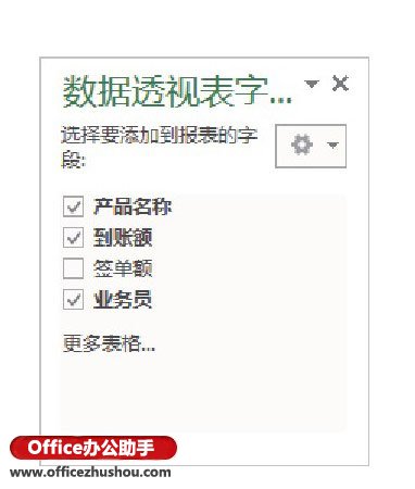 excel数据透视表值字段设置 创建数据透视表时字段列表的设置方法