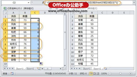 excel表格比对查相同数据 Excel表格中数据比对和查找的几种技巧