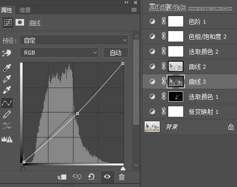 ps调出外景婚纱照片韩式清新效果