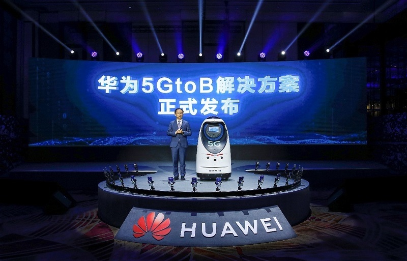 华为正式发布 5GtoB 解决方案