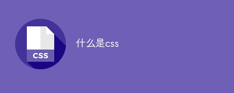 什么是css