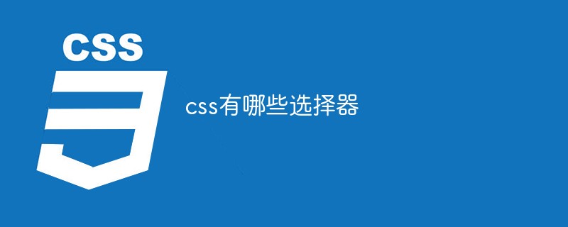 css有哪些选择器