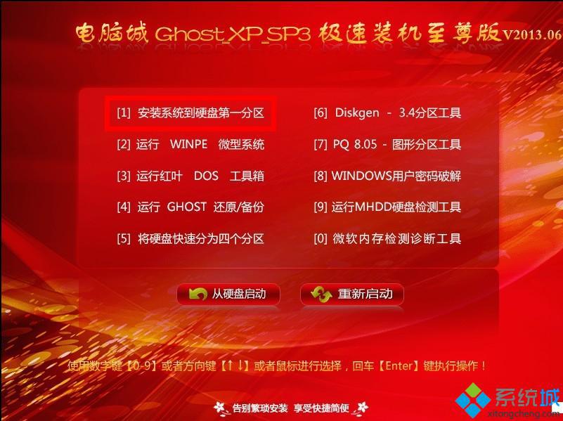 光盘安装XP/win7/win8教程（图文）