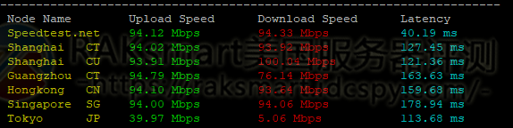 RAKsmart美国CN2线路服务器性能评测