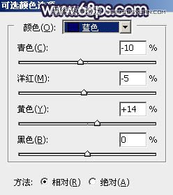 PS调出河道边女孩唯美紫色艺术效果