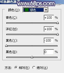 PS调出森林果子照片梦幻紫色调