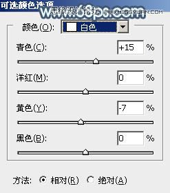 PS调出河边美女梦幻蓝色效果