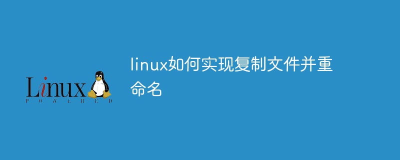 linux如何实现复制文件并重命名