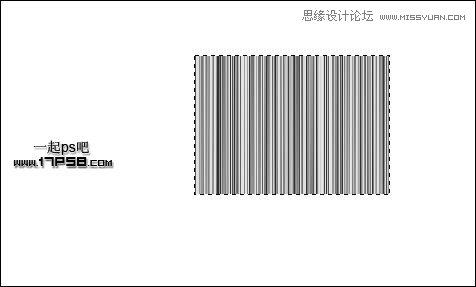 PS简单制作条形码新手教程