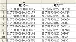 excel比较数值快速比较不同区域的数值（二）