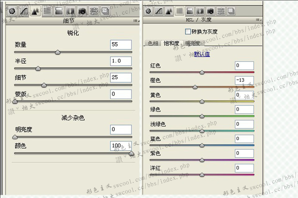 PS为美女照片调出淡淡的暗青色调