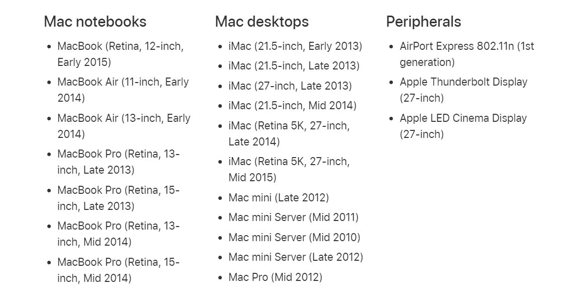 苹果将 2015 款 12 英寸 Retina MacBook 添加到过时产品列表