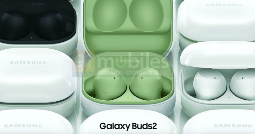 三星 Galaxy Buds 2 最新渲染图曝光，预计将于 8 月 11 日发布