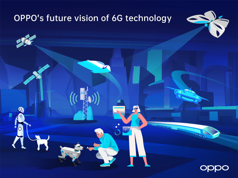 OPPO 发布 6G 白皮书：展望人工智能与通信互融未来