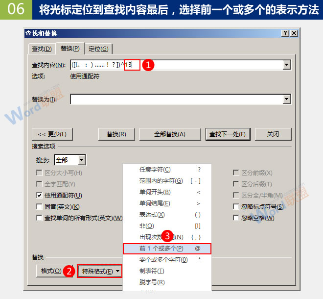 批量删除断行中的段落标记 批量删除断行中的段落标记：Word查找替换高级玩法(10)