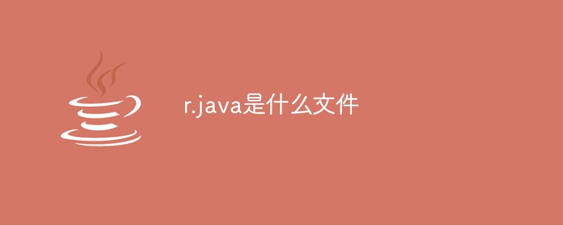 r.java是什么文件