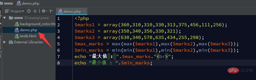 PHP数学函数实践一：max()和min()函数的趣味解析