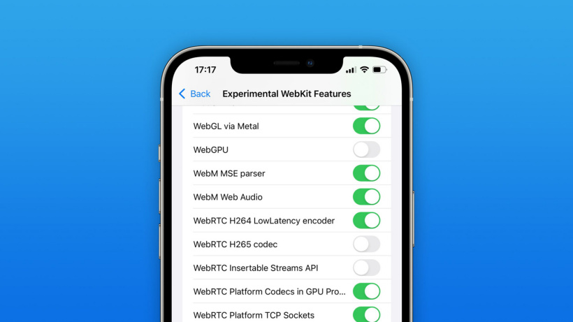 苹果 iOS 15 Beta 5 发布，Safari 浏览器新增支持 WebM 音频编解码器，将默认启用