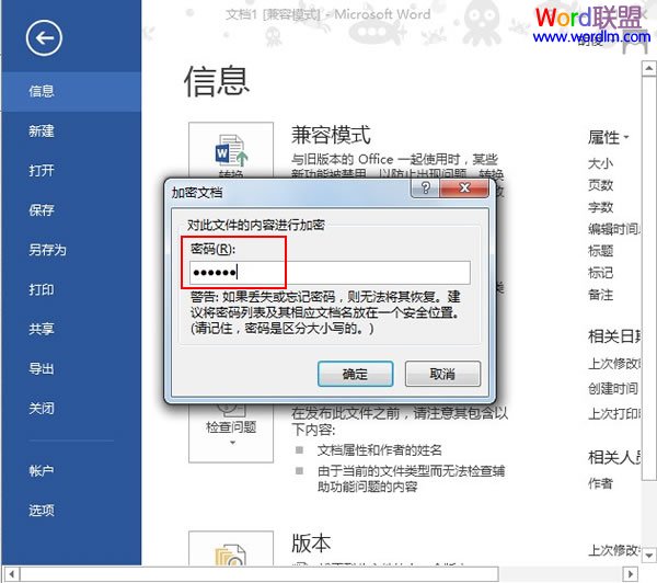 Word文档加密 Word2013中文档加密的两种方法介绍