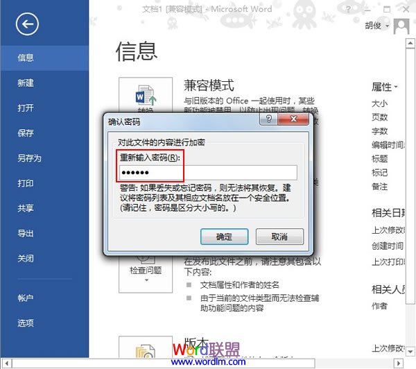 Word文档加密 Word2013中文档加密的两种方法介绍