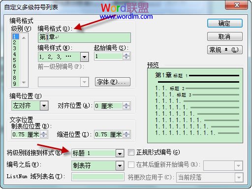 Word文档自动生成目录 Word2003文档中自动生成章节号技巧