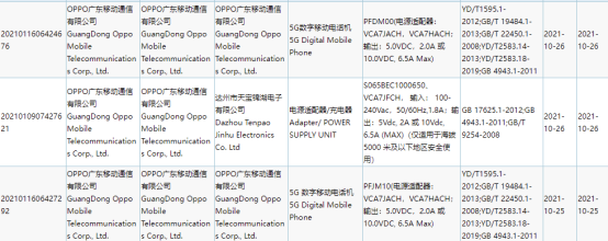 OPPO Reno7/Pro即将发布 已通过国家3C认证