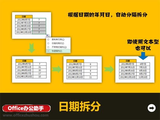 excel自动填充功能 Excel2013的快速填充功能详解