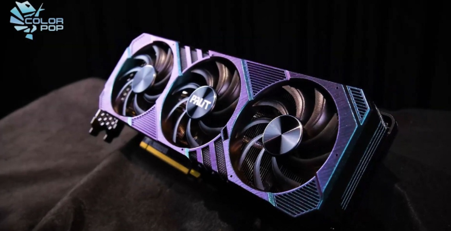 同德发布 GeForce RTX 3060 Ti ColorPOP：显卡颜色会随光照条件而改变